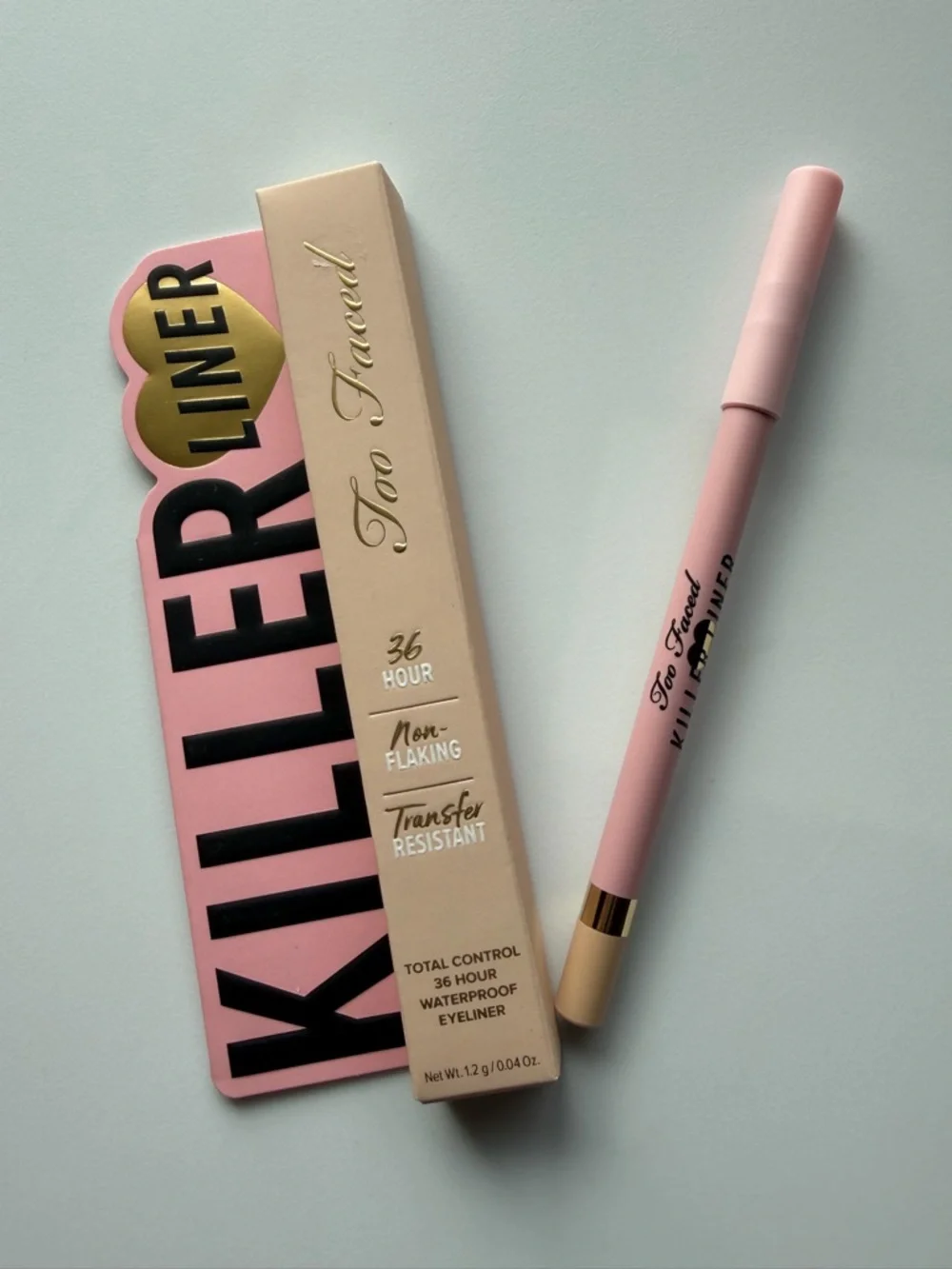 Too Faced Killer Liner Eyeliner in “Killer Cashmere”